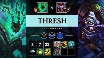 Thresh Support vs Shaco - EUW Diamond Patch 25.18