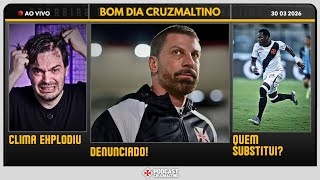 PEDRINHO É DENUNCIADO, CLIMA EXPLODE NOS BASTIDORES E VASCO BUSCA SUBSTITUTO