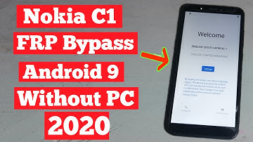 Nokia C1 FRP / Bypass Google unlock Nokia TA-1165 frp Remove Google Lock  without PC New Method 2020