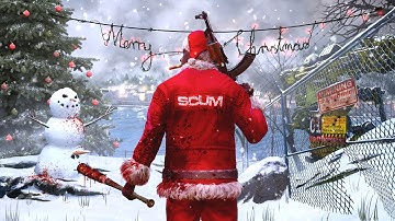 SCUM - New Christmas Update + PTE testing! 🧟❄️