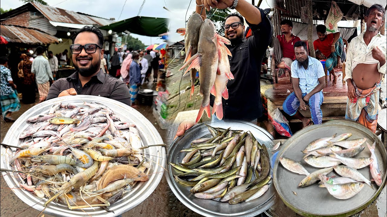 কাউয়ার চরে মাছের ডাক 🤩 নদী থেকে উঠল জ্যান্ত রিঠা, ইলিশ, চিংড়ি, ঘোড়াকাটা টেংরা, পোয়া, বাইলা 👍