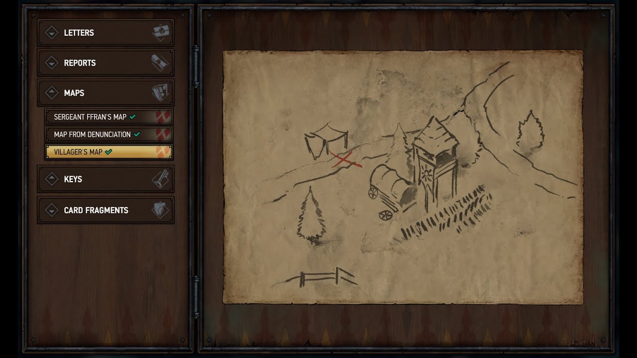 Villager's Map Treasure Chest Location (Thronebreaker) YouTube