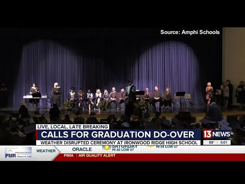 Ironwood Ridge High School graduates want a “re-do” ceremony