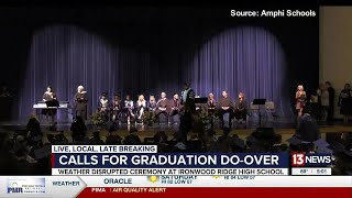 Ironwood Ridge High School graduates want a “re-do” ceremony