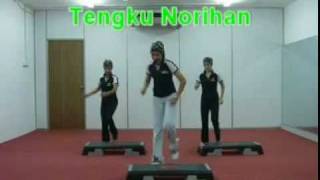 Bodypower Aerobic Workout with Tengku Norihan - BodyStep 2