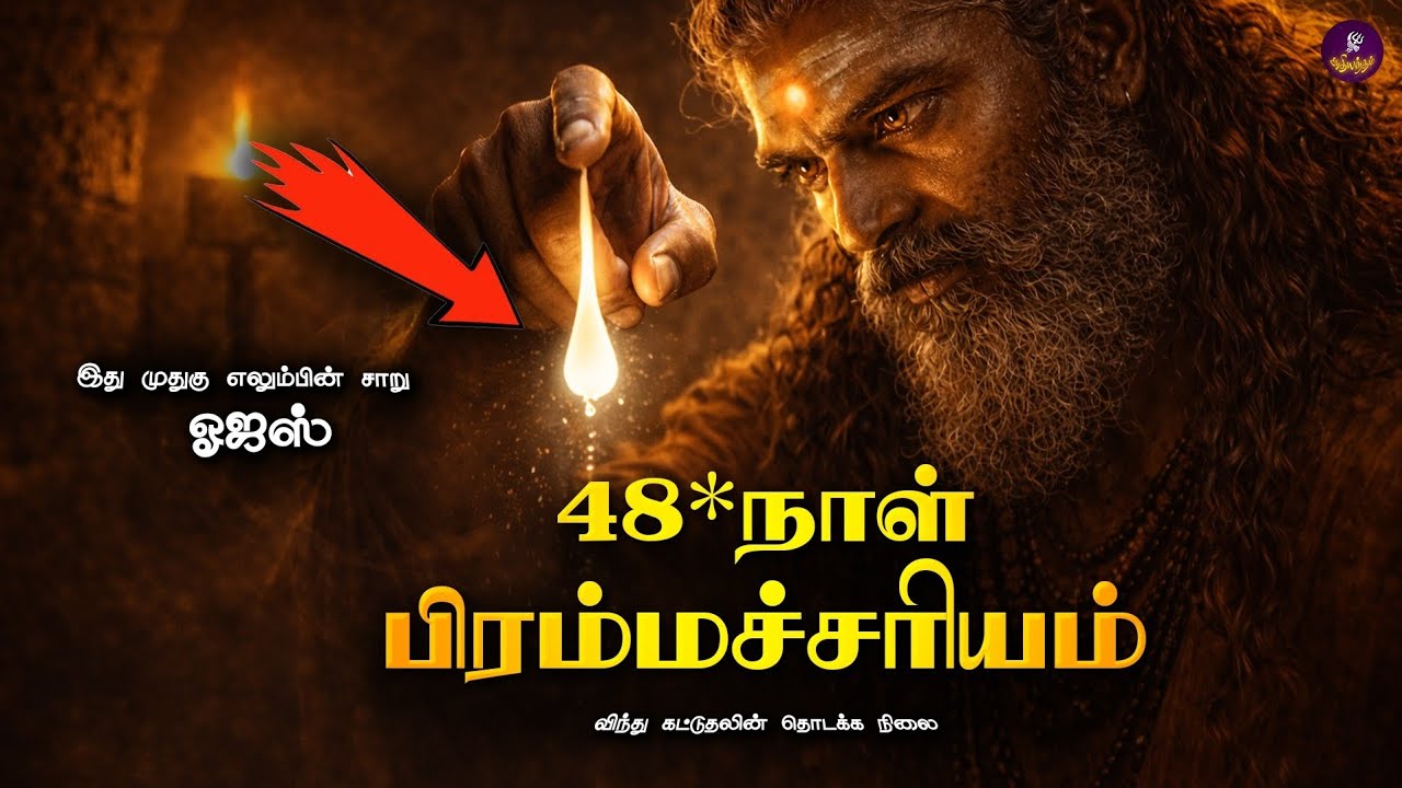 பிரம்மச்சரியம்: 💦🧘📿 48 நாள் மர்மம் | சித்தர்களின் ரகசிய காயகல்பம்!