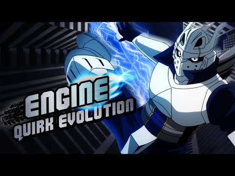Tenya Iida (Ingenium) Engine Quirk Evolution! - My Hero Academia