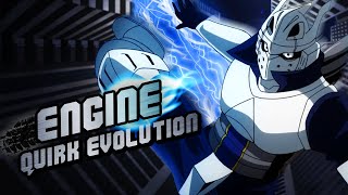 Tenya Iida Ingenium Engine Quirk Evolution - My Hero Academia