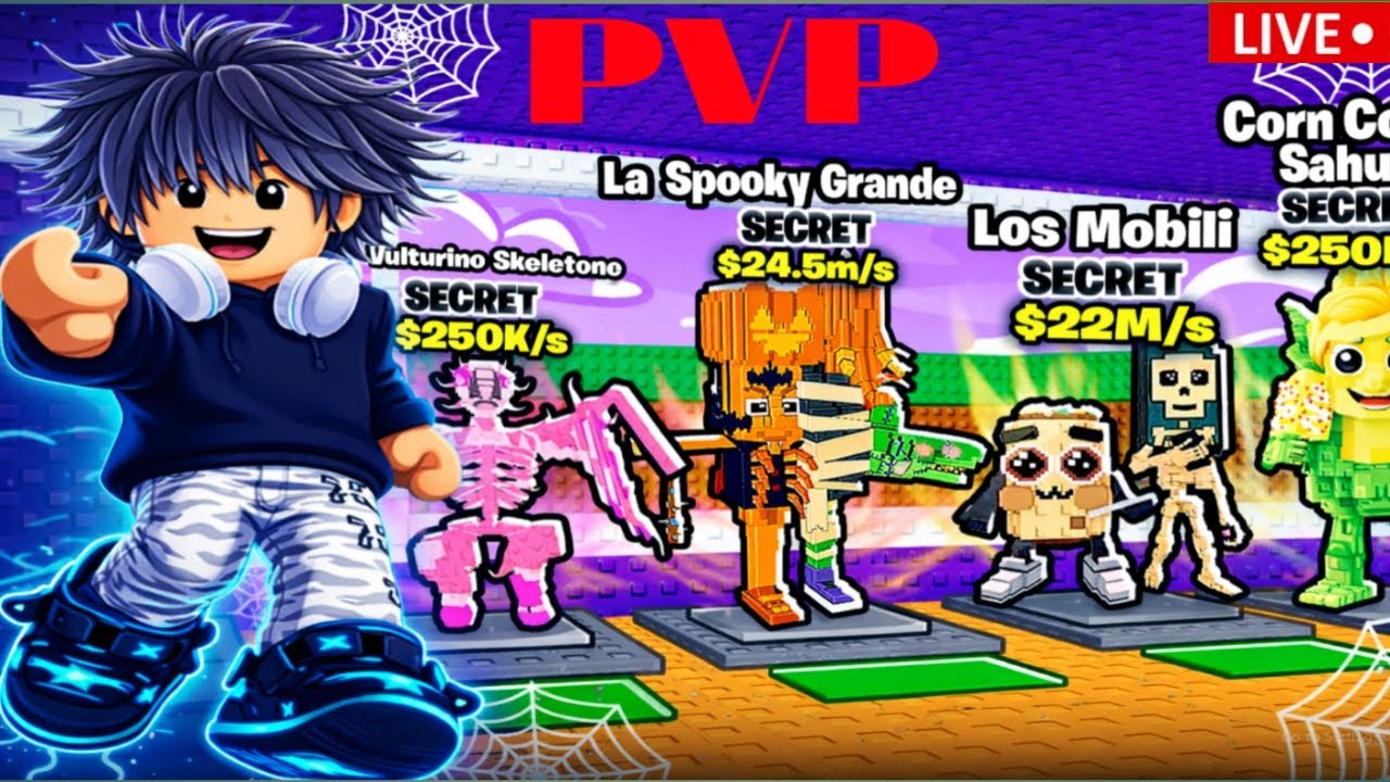 🔴ROBLOX STEAL A BRAINROT PVP FIGHTING VIEWERS! 