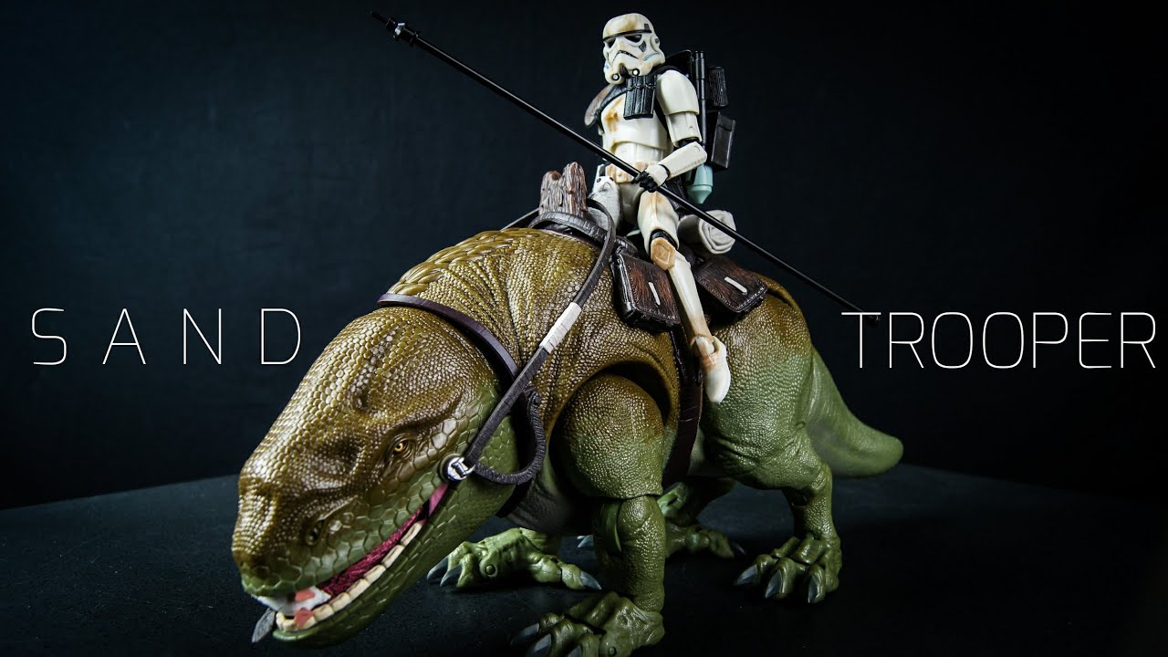 Star Wars Black Series Dewback & Sandtrooper 1/12 Scale Figure 4K