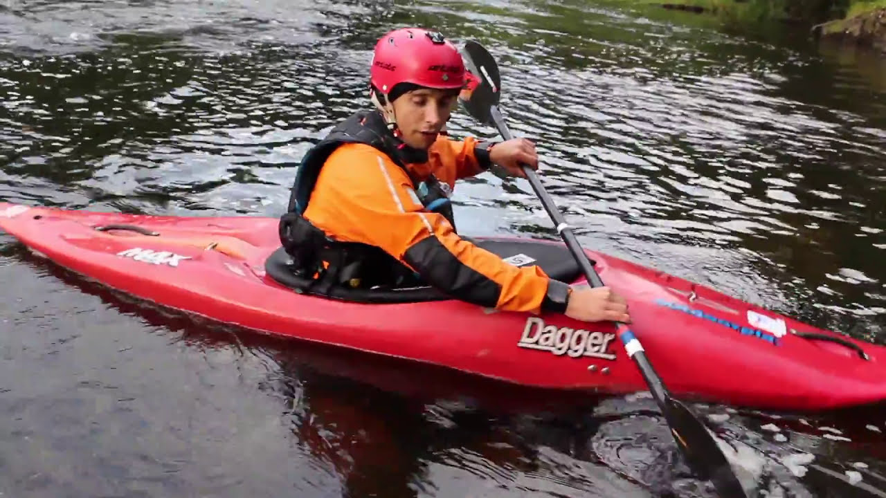 Learn to use the sweep/turning kayaking stroke