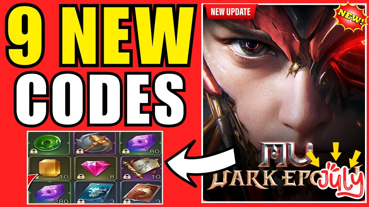 July⚡codes😱MU Dark Epoch Gift Codes 2025 | Redeem Codes MU Dark Epoch ...