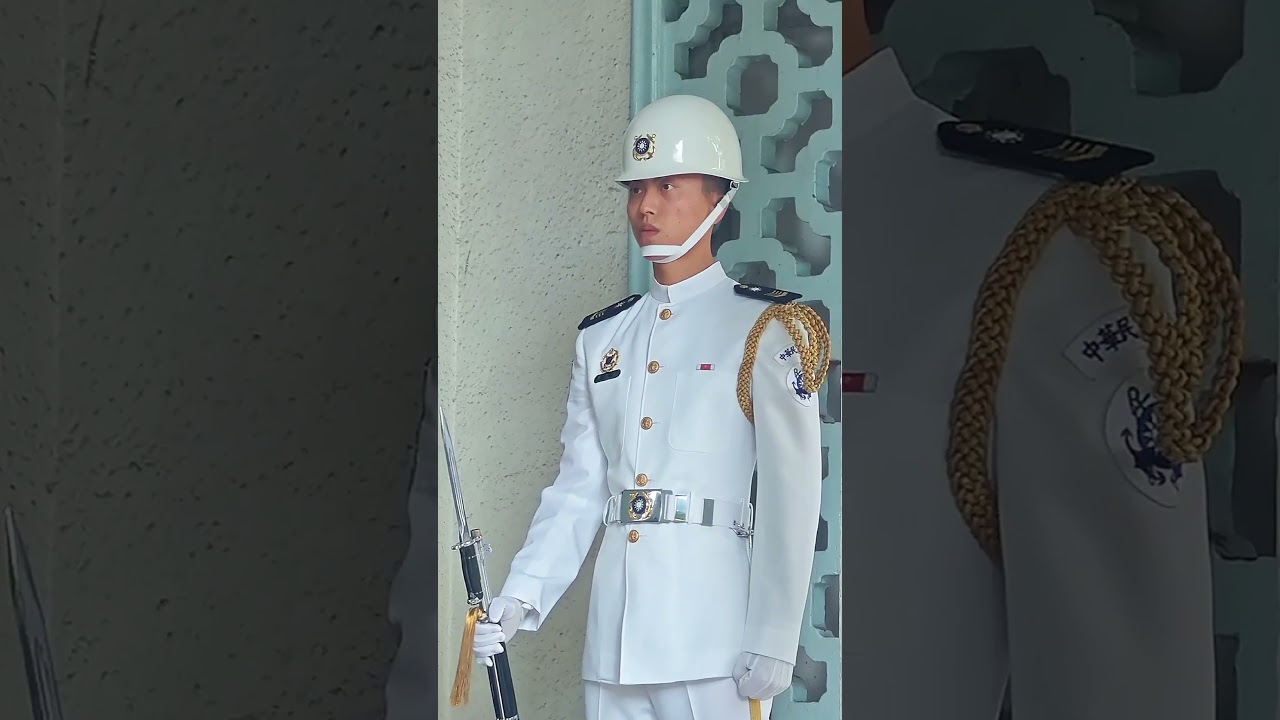 榮譽部隊，正氣守護，禮兵交接，肅穆莊嚴!!👍🫡🥰 #honorguards#navy #大溪#桃園#台灣
