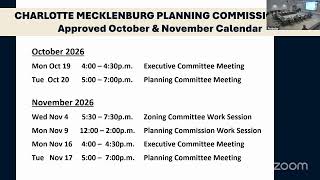 October 2026 Planning Commission Work Session October 2026 Planning Commission Work Session