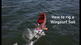 Windsurf Sail Rigging Guide | How To Rig Your First Windsurf Sail | SHQ Boardsports