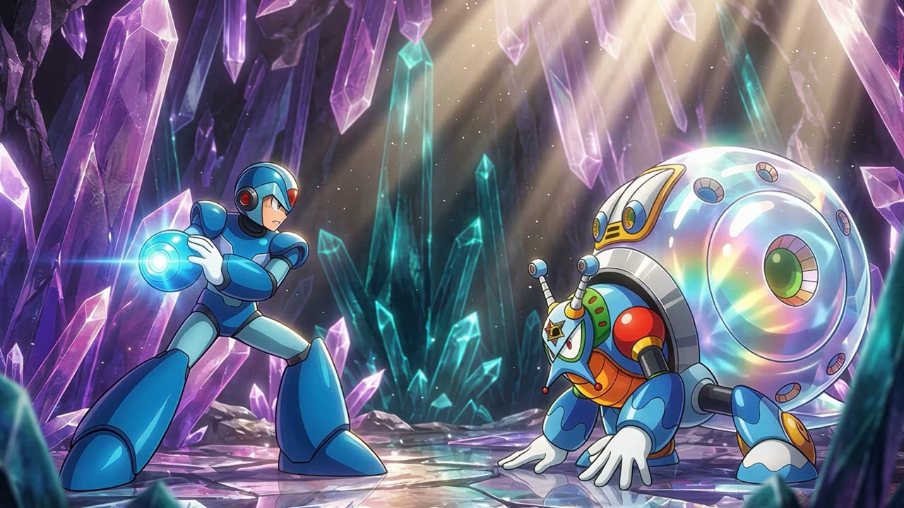 Mega Man X2 Crystal Snail Stage (AI Cover) - YouTube