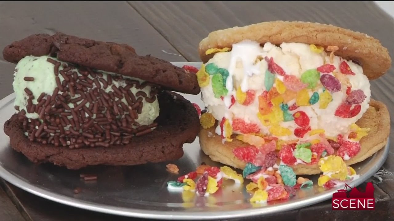 Custom Ice Cream Sandwich Shop Opens in Spartanburg YouTube