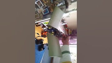 Ornithopter de eerste bewegingen!