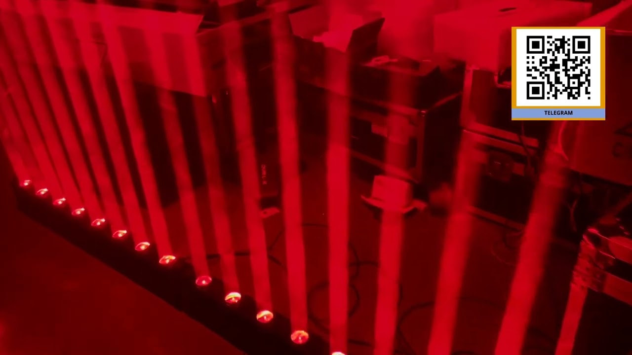 LED BEAM 8x12w  / RGBW / SPB