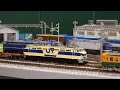 EF66の活躍をNゲージ鉄道模型レイアウトで楽しむ！ N scale model railroad layout