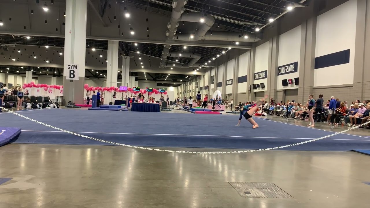 Level 8 floor routine Kupets invitational 2026 9.2