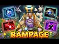 Rampage + 29 Kills Tinker Dota 2 Mid Lane Carry Guide Pro Gameplay Build Tips Tutorial 7.41
