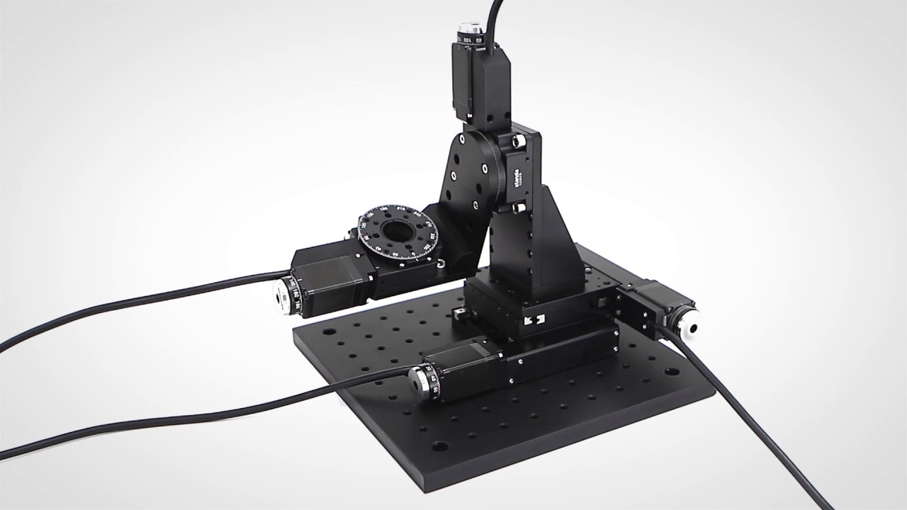 SIS XY Dual Axis Translation Stage / Lateral Adjuster with Rotating