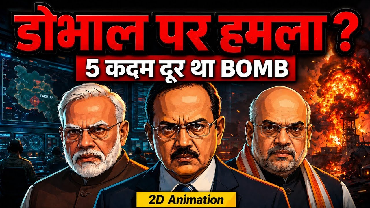Ajit Doval Par Hamla! Sirf 5 Kadam Door Tha BOMB | Kaun… — Transcript