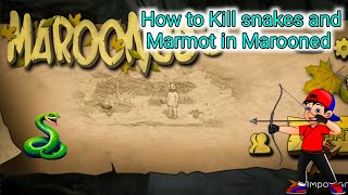 How to Kill Snakes and Marmot in Marooned game | Marooned gameplay | Marooned mountains map screenshot 5