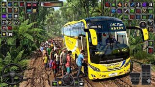 Real Offroad Bus Simulator 2026 | New Coach Bus Driving Simulator 3D | Android Gameplay screenshot 2
