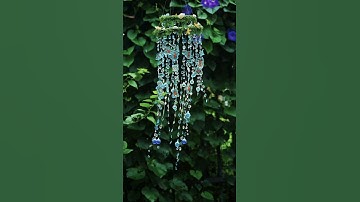 Broke Mirror Wind Chimes | Wind chime at home | diy wind chime | #shorts #viral #windchime #diy #art