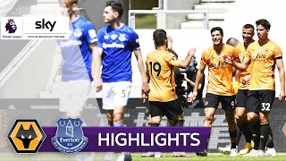 Wolves überrollen Everton | Wolverhampton Wanderers - FC Everton 3:0 | Highlights - Premier League