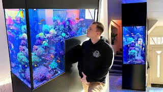 GERMAN REEF TANKS - *Drop off* - saltwater aquarium TOUR