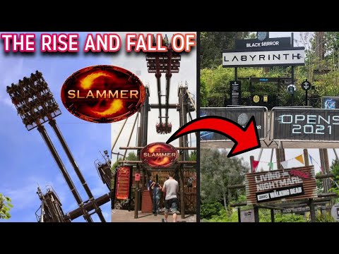 Video: Waarom is Slammer at Thorpe Park gesloten?