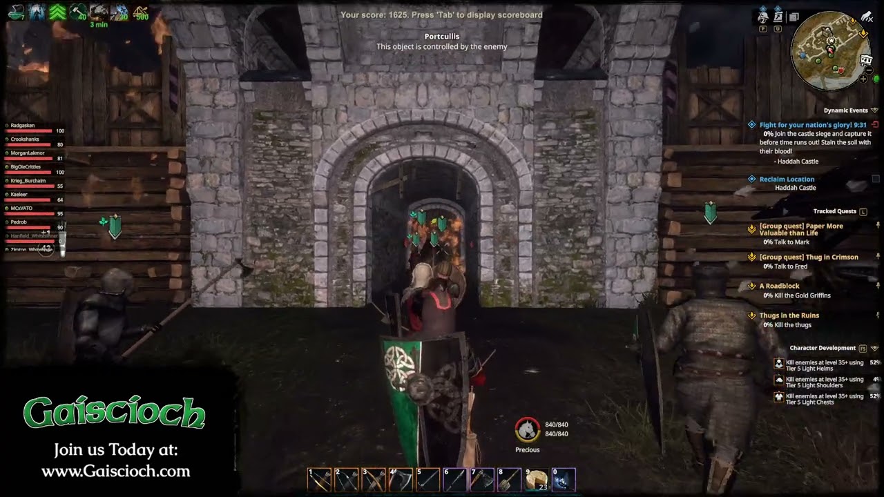 Gaiscioch Siege Haddah Castle in Gloria Victis