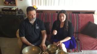 Massaging with Sound Therapy
