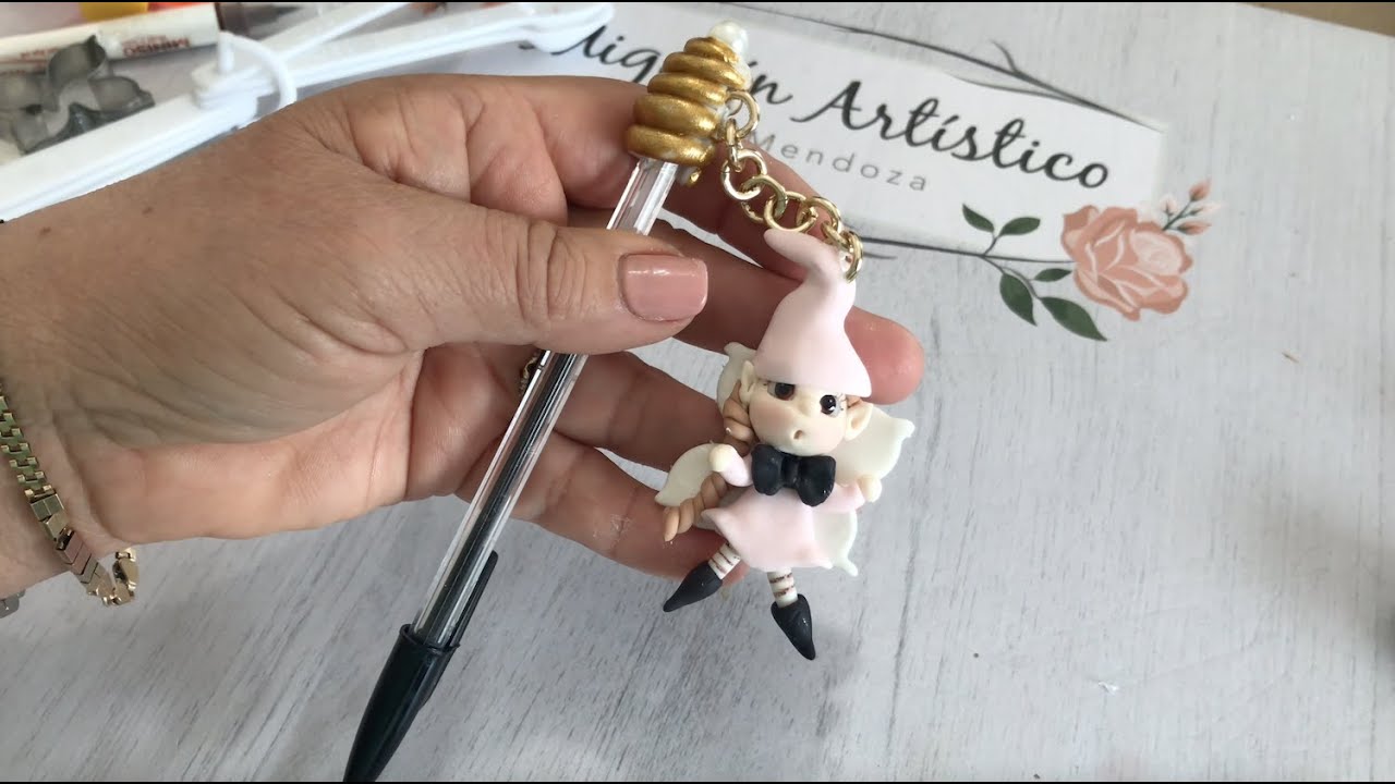 Lapicero con hada | Migajón Artístico
