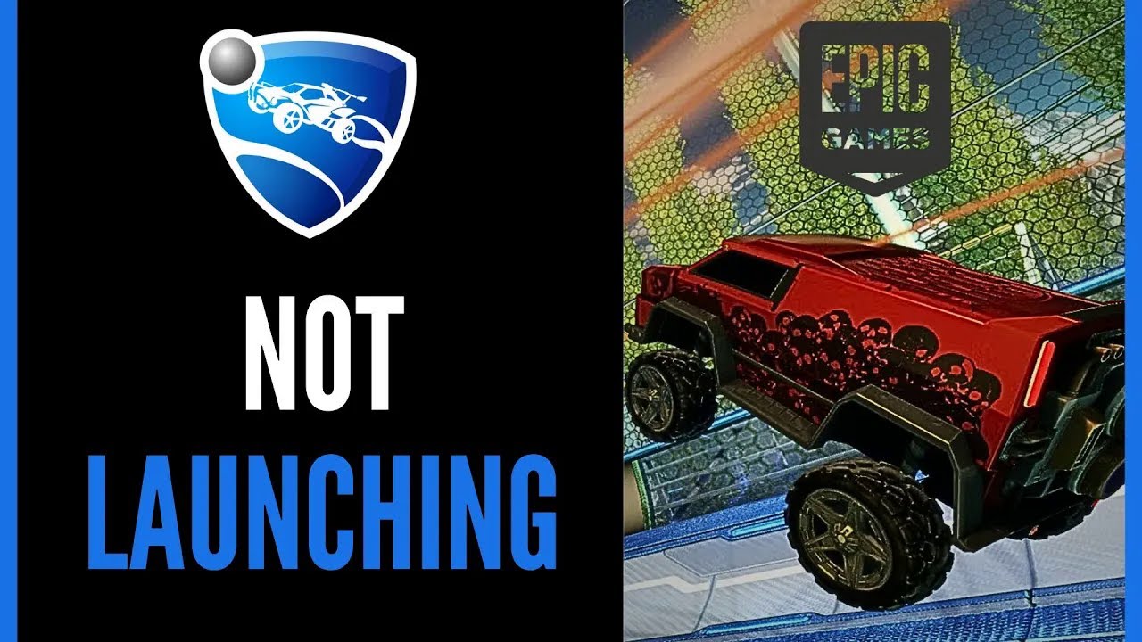 How To Fix Rocket League Not Launching on Epic Launcher - YouTube