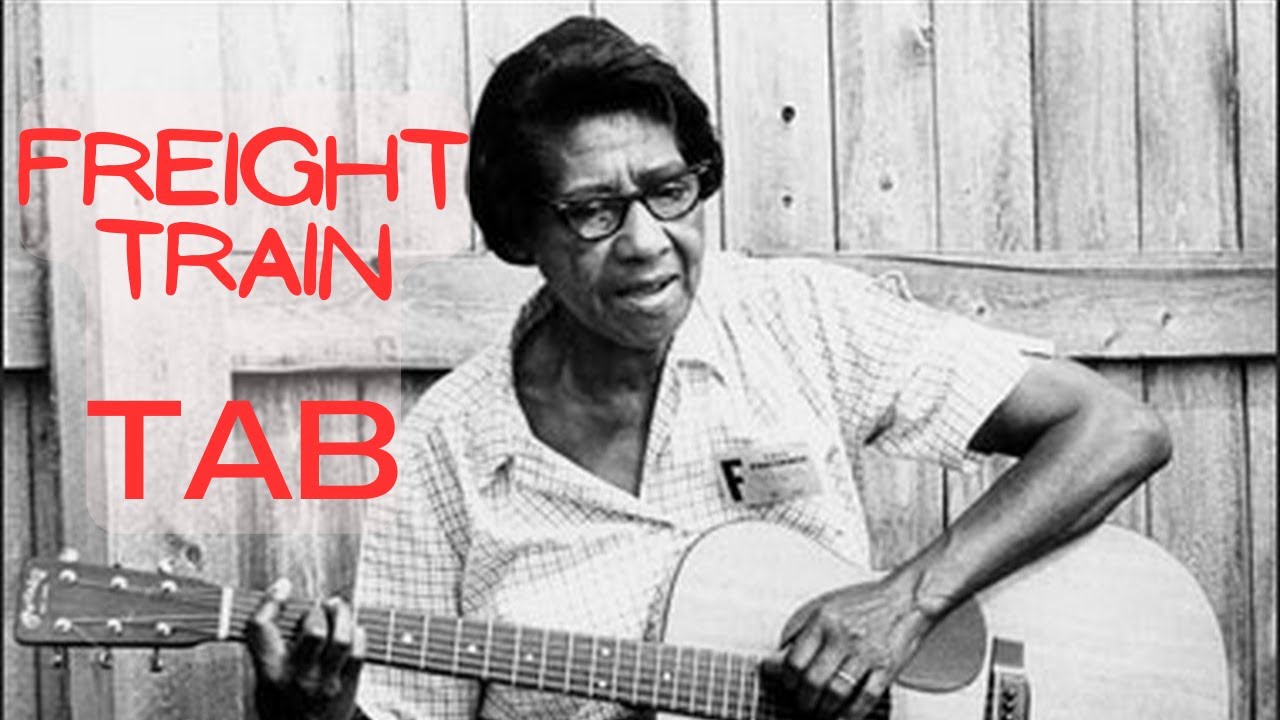 (Elizabeth Cotten) Freight Train Fingerstyle TAB YouTube