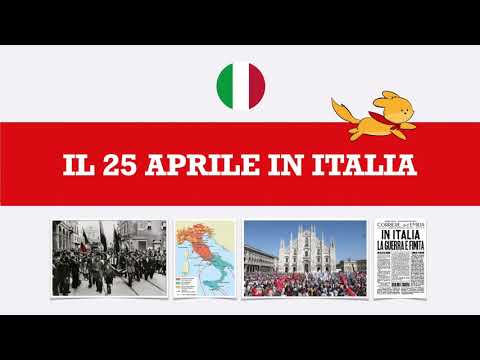 Video: Festa della Liberazione italiana il 25 aprile