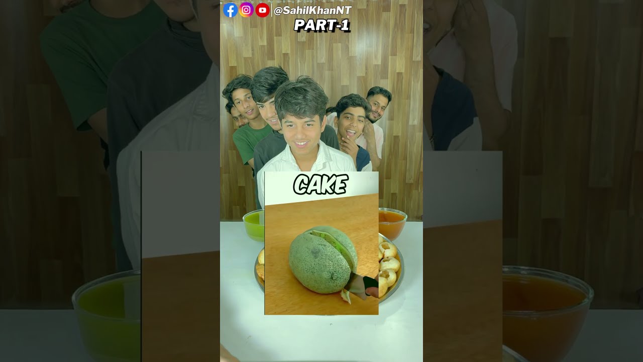 Can You Guess It Is A Cake Or Fake Funny Pani Puri Gol Gappe Challenge Part 1 Panipuri