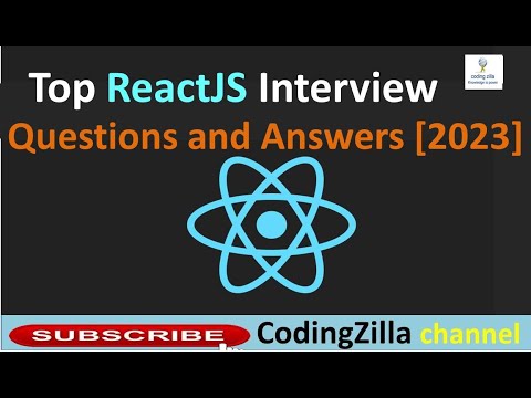 Top ReactJS Interview Questions and Answers for freshers in Hindi [2023] |#reactjs #codingzilla
