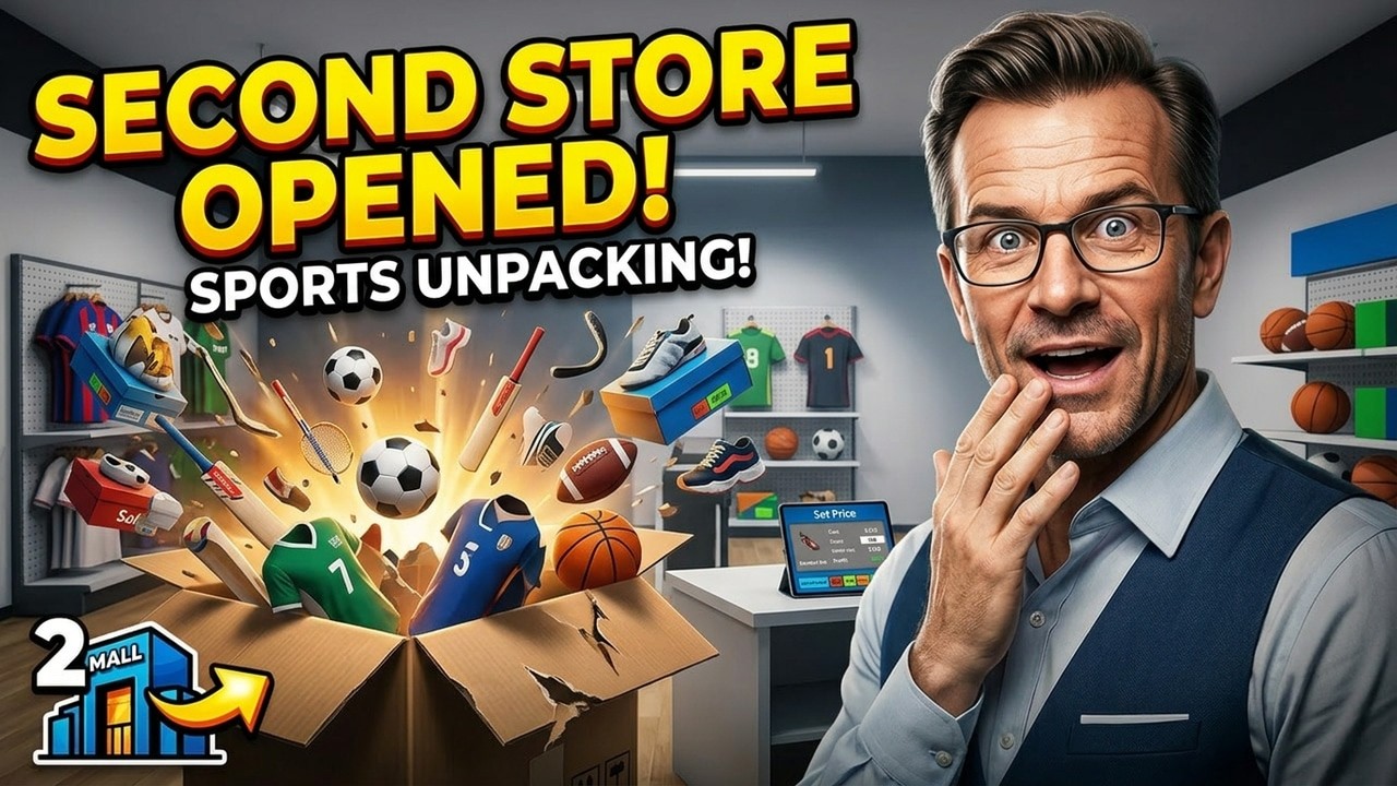 OPENING MY SECOND STORE IN MALL SIMULATOR!