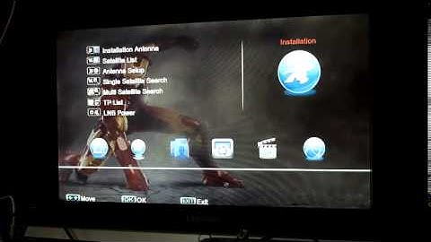 Skybox F5S  satellite decoder changing LNB settings