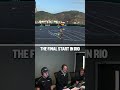 Look inside the commentary both for the final start in Rio 🎥 #SailGP #sailing #racing