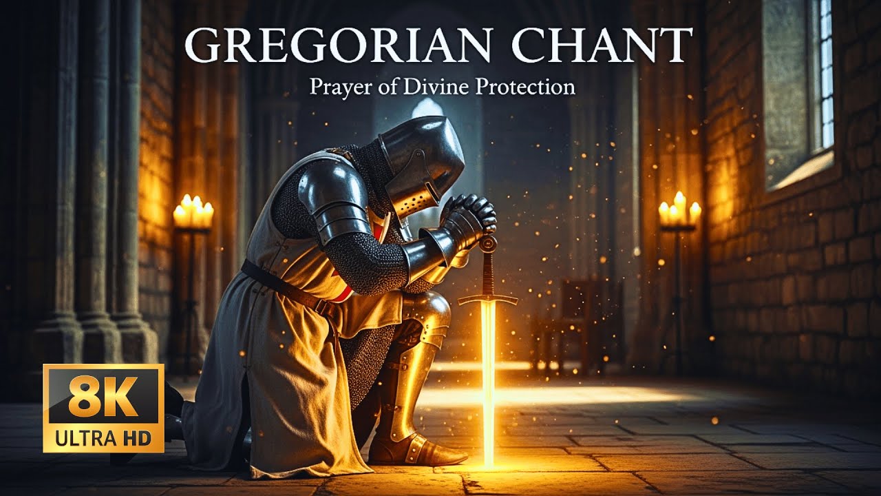 Gregorian Chant for Holy Courage ⛨ Templar Hymn of Strength | Faith, Devotion, and Spirit Rest