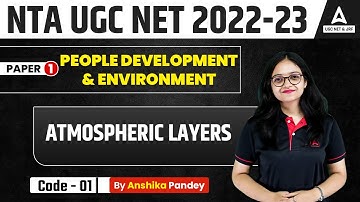 Atmospheric Layers | People Development & Environment | Paper 1 | UGC NET Preparation