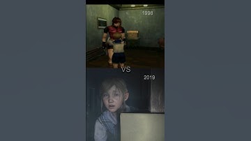 Sherry Birkin Then vs Now | Resident Evil 2 Remake vs Original Scene Comparison #residentevil2