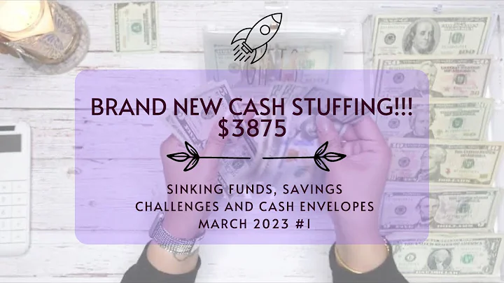CASH STUFFING $3875 | SINKING FUNDS | CASH ENVELOPES | SAVINGS CHALLENGES | MARCH 2023 #2