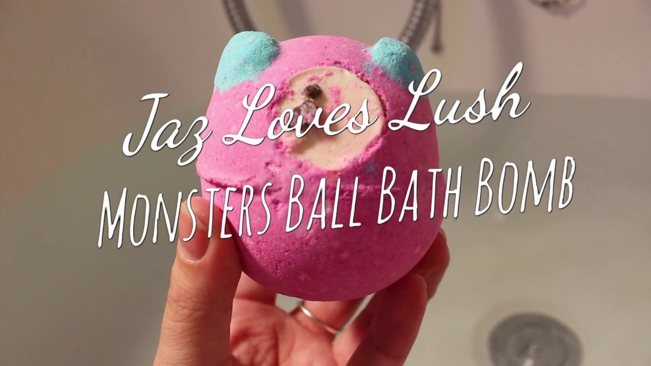 Monsters Ball Bath Bomb Demo